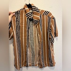 Pacsun Mens M Button Down Shirt